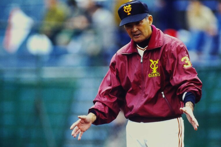 第2次監督時代のミスター　©Koji Asakura