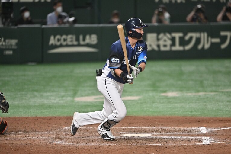 劉さん源田壮亮ら西武野手陣をデータベースで支えていく役割を担う　©Hideki Sugiyama