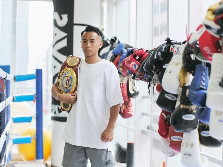 「足立区から来た武居です」には地元への愛と感謝が込められている（2024年） ©Yuki Suenaga