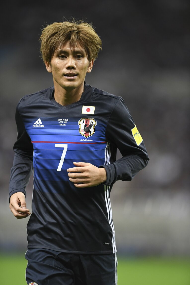 柏木陽介（2016年/ロシアW杯予選）©︎Asami Enomoto