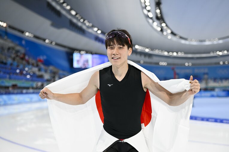 銅メダル獲得の森重　©Asami Enomoto／JMPA