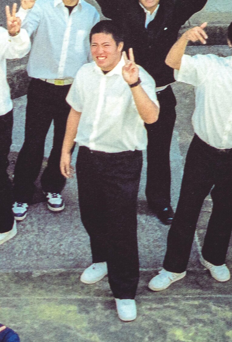 高校時代の山川