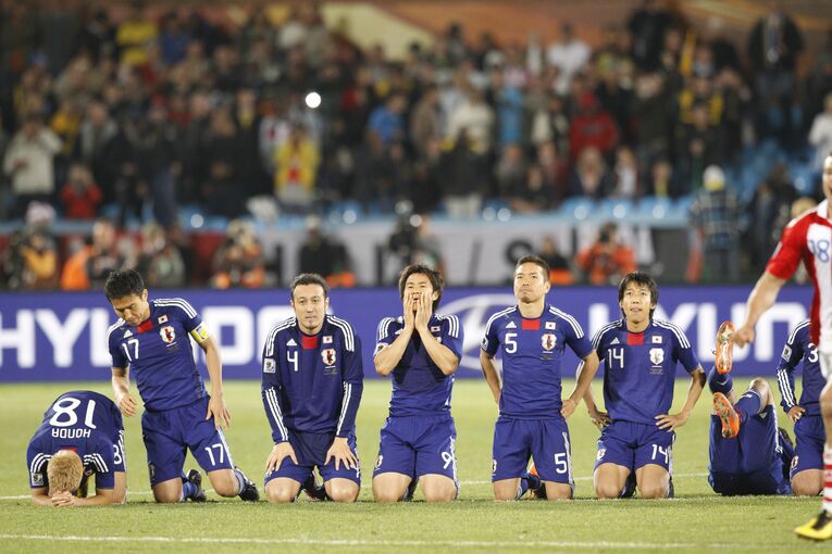 2010年南アフリカW杯　パラグアイ戦　©JMPA