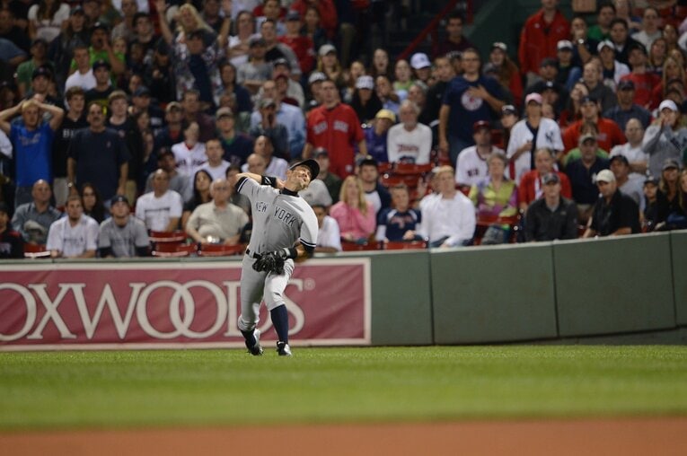 ヤンキース時代のイチロー　©BUNGEISHUNJU