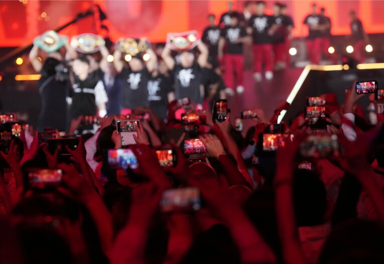 井上尚弥vs.ルイス・ネリ（2024年5月6日・東京ドーム）©Naoki Fukuda