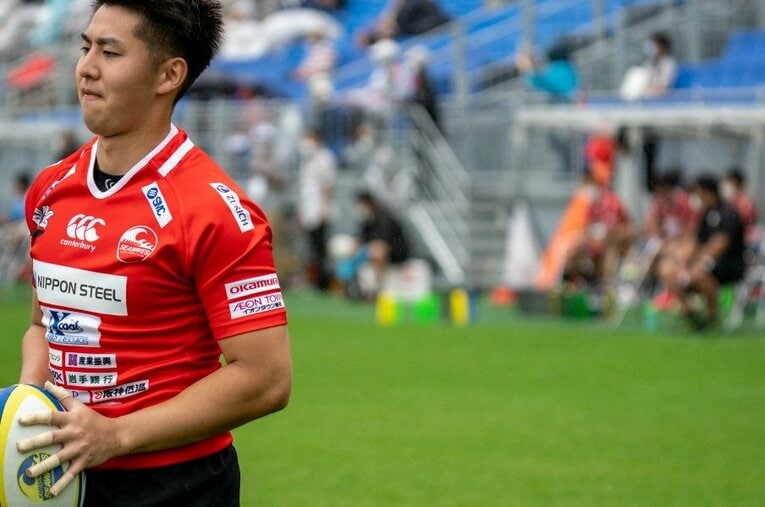 SOなど複数のポジションをこなせる片岡　©︎Yoshiyasu Saijo/Grafica Inc.