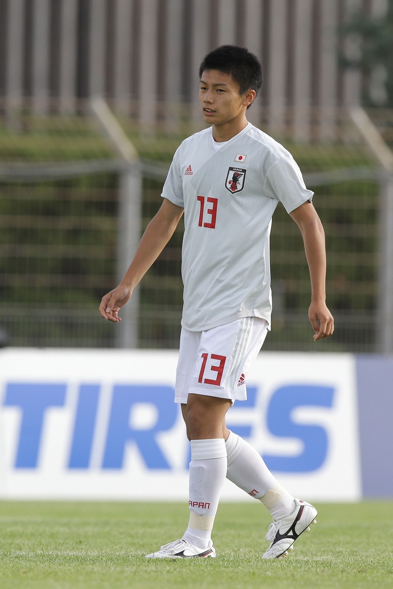 19歳の頃の上田綺世【2枚目／全2枚】　©AFLO
