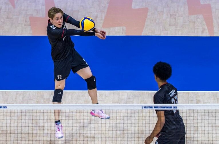 バレーボール世界選手権・トルコ戦　©︎Volleyball World