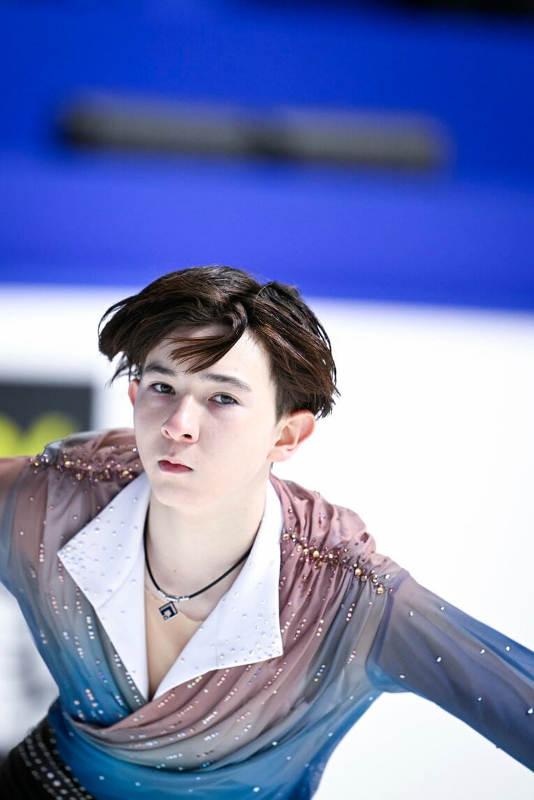 中田璃士、全日本選手権フリーの演技　©︎Asami Enomoto