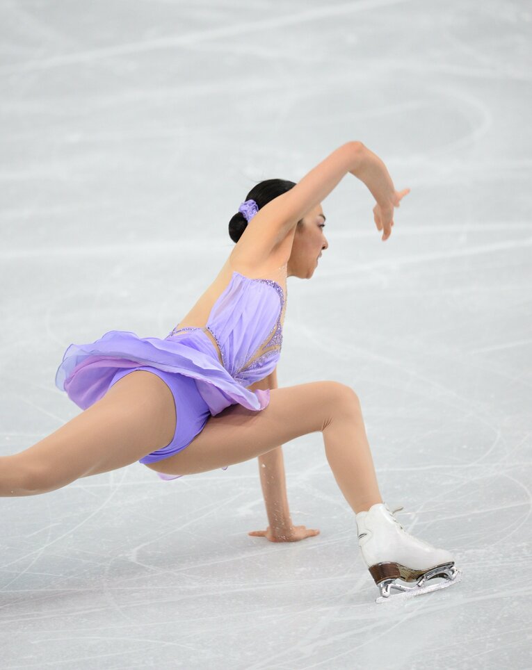 【五輪フィギュアの魔物】ソチ五輪での浅田真央（写真は右に続きます）　©Asami Enomoto/JMPA