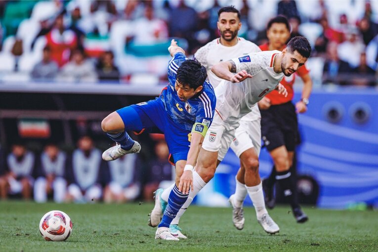 日本vsイラン「相手の目論み通りだった瞬間」を写真で振り返る（14枚中の12枚目）　©Kiichi Matsumoto