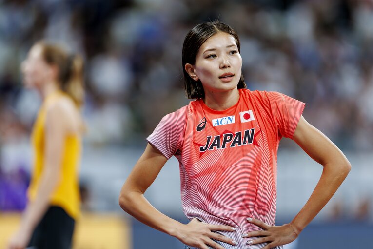 東京世界陸上での高橋。今季の不調を大舞台で払拭して見せた　©Kiichi Matsumoto