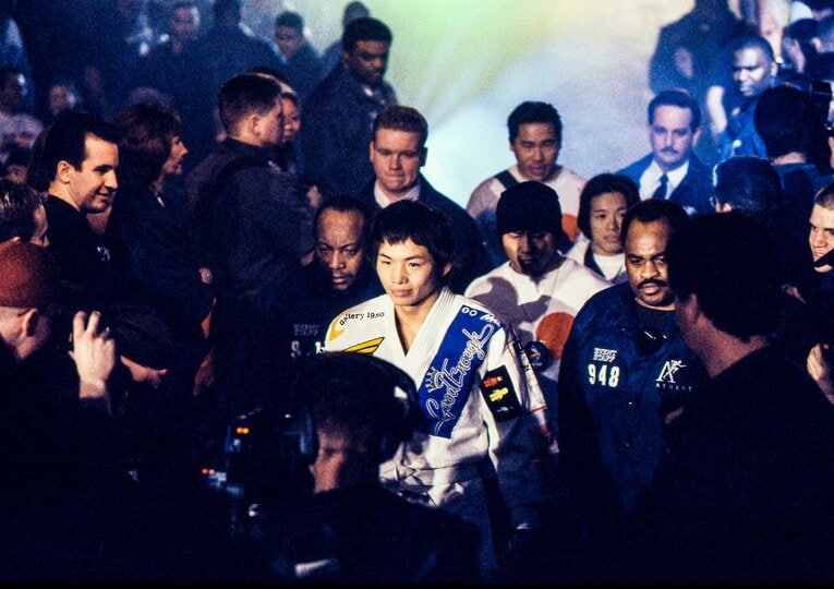 宇野の入場シーン　©Susumu Nagao