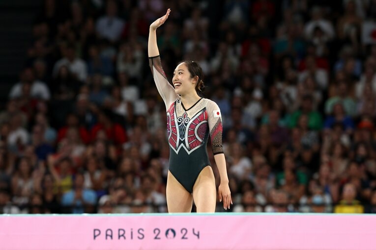 パリ五輪では、森らしい明るい表情が戻っていた　©Getty Images