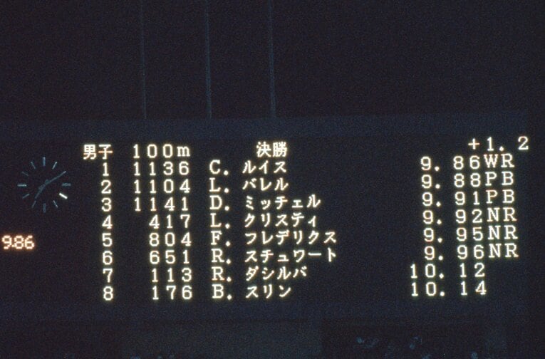 2位と3位は自己新記録、4位~6位はナショナルレコードを記録　©JMPA