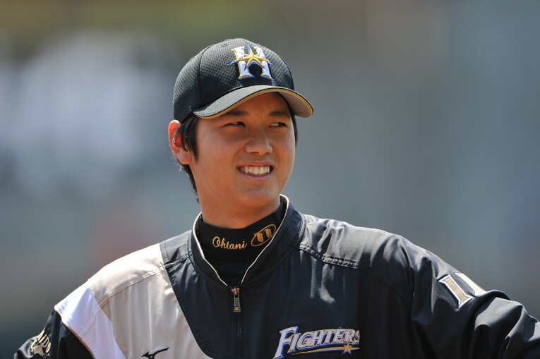 2013年、プロ1年目の大谷翔平　©Sports Graphic Number