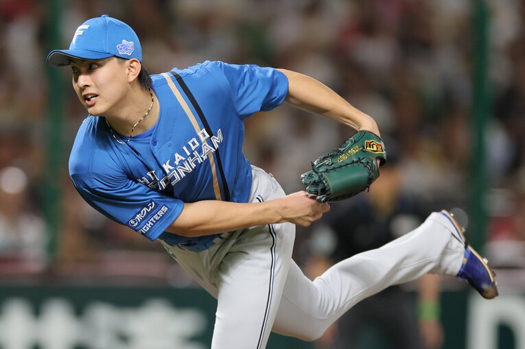 大きく飛躍した日本ハムの達孝太　©JIJI PRESS