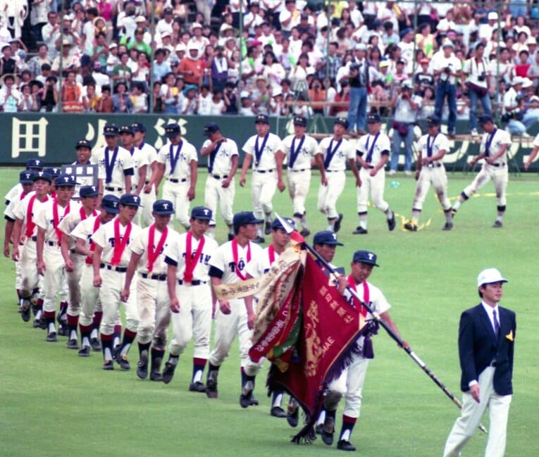 1991年夏、大阪桐蔭の甲子園初優勝時　