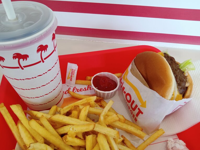 【FA有力地／サンフランシスコ】大谷翔平がお気に入りのハンバーガー店「In-N-Out」　©Shoko Mizutsugi