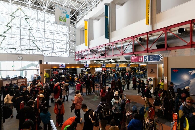 3年前、2019年に訪れたときはこの込み具合だった