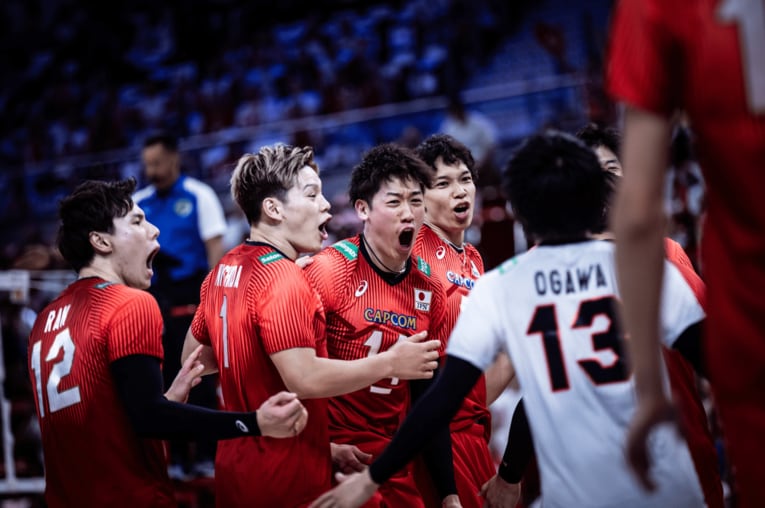 ネーションズリーグ　©︎FIVB