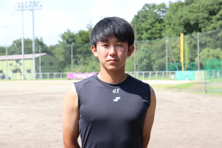 真顔の青地 ©Genki Taguchi