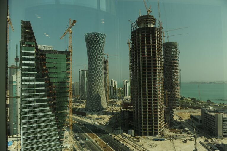 カタールの街中（2009年）　©Naoya Sanuki