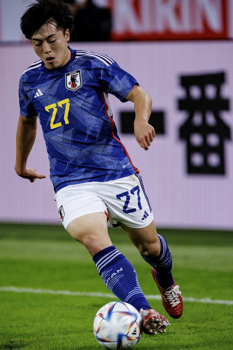 両サイドでプレー可能は相馬の特性は、プロ入り前に磨かれていた　©Kiichi Matsumoto