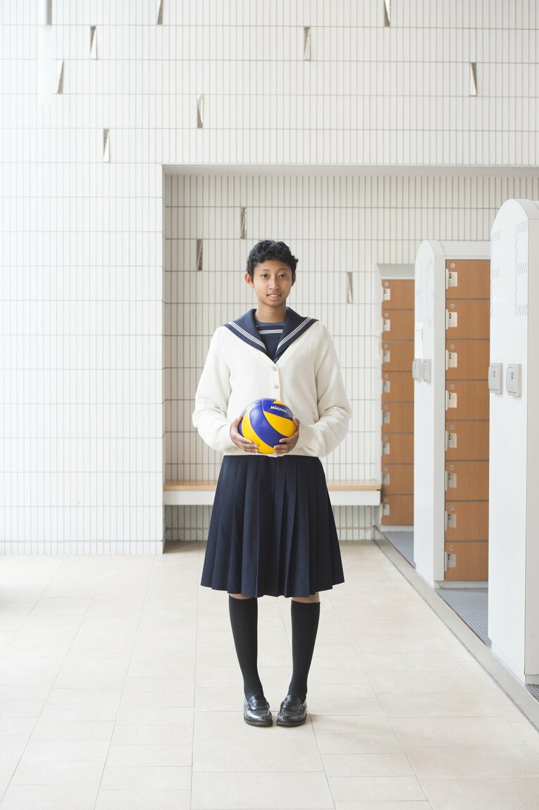 Number872号に登場した当時高校1年生の宮部藍梨（2015年2月）©︎Asami Enomoto