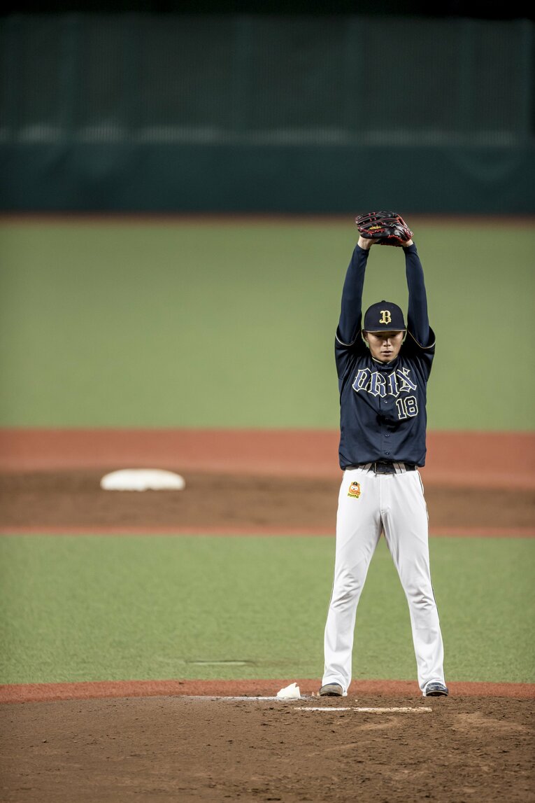 マウンドでは威圧感さえ漂ってきた山本由伸（2020年）©︎Kiichi Matsumoto