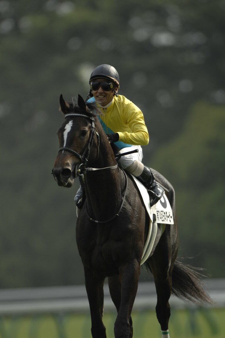 日本ダービーを制したウオッカ　©Keiji Ishikawa