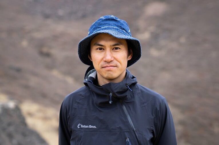 登山者用のアプリを提供するヤマップの代表・春山慶彦さん。元編集者で2013年に起業した。  ／ photograph by YAMAP