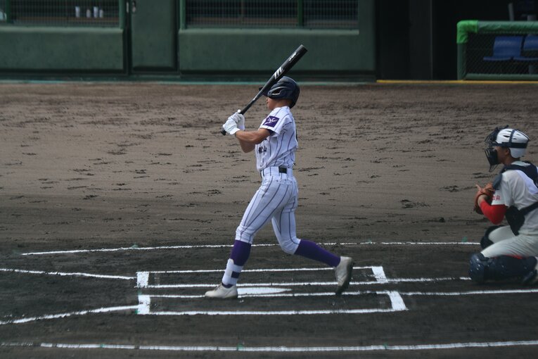 新生チームとして試合に臨んだ和歌山南陵高の選手　©Fumi Sawai