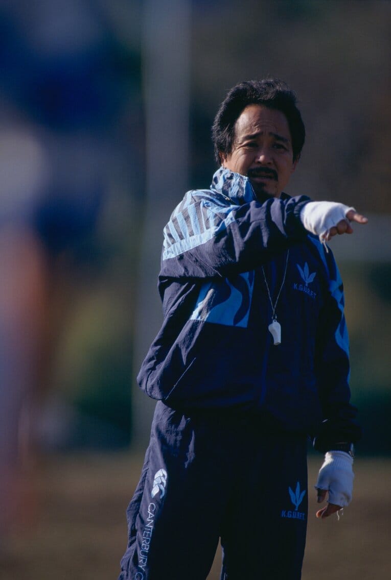 関東学院大・春口廣監督（1993年）©︎Koji Asakura