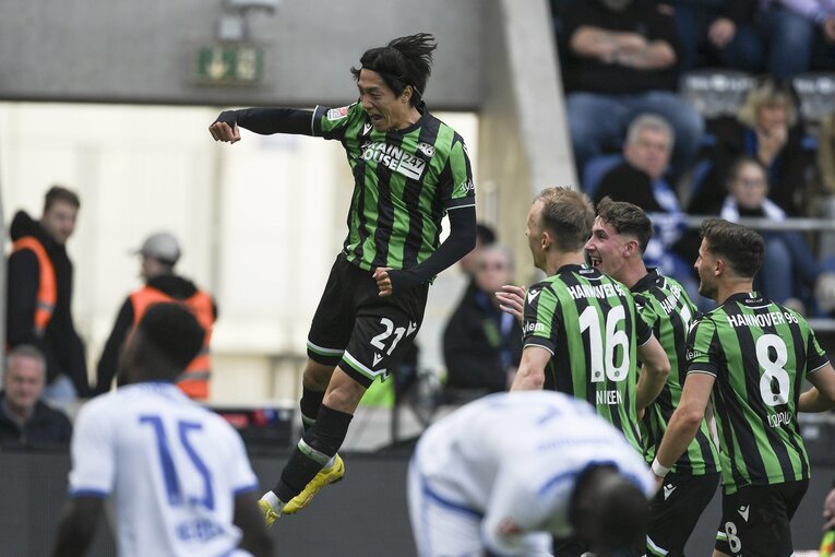 ドイツ2部・ハノーファーで4季目を迎えている室屋成（30歳）　©︎Getty Images