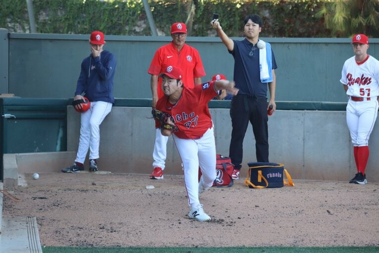 現地MLB担当記者が撮影した、菊池雄星の知られざるリハビリの日々　©Yuki Yamada