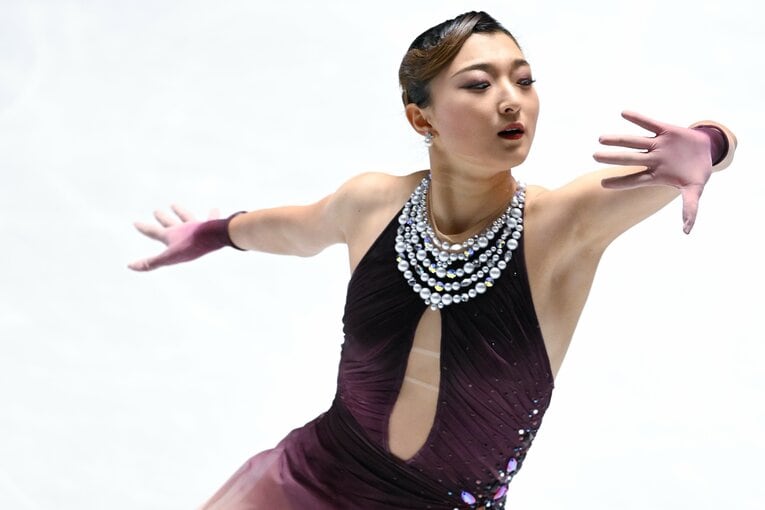 自身最後の全日本選手権で圧巻の演技を見せた坂本花織【スワイプするとそのほかの写真もご覧になれます】　©Asami Enomoto