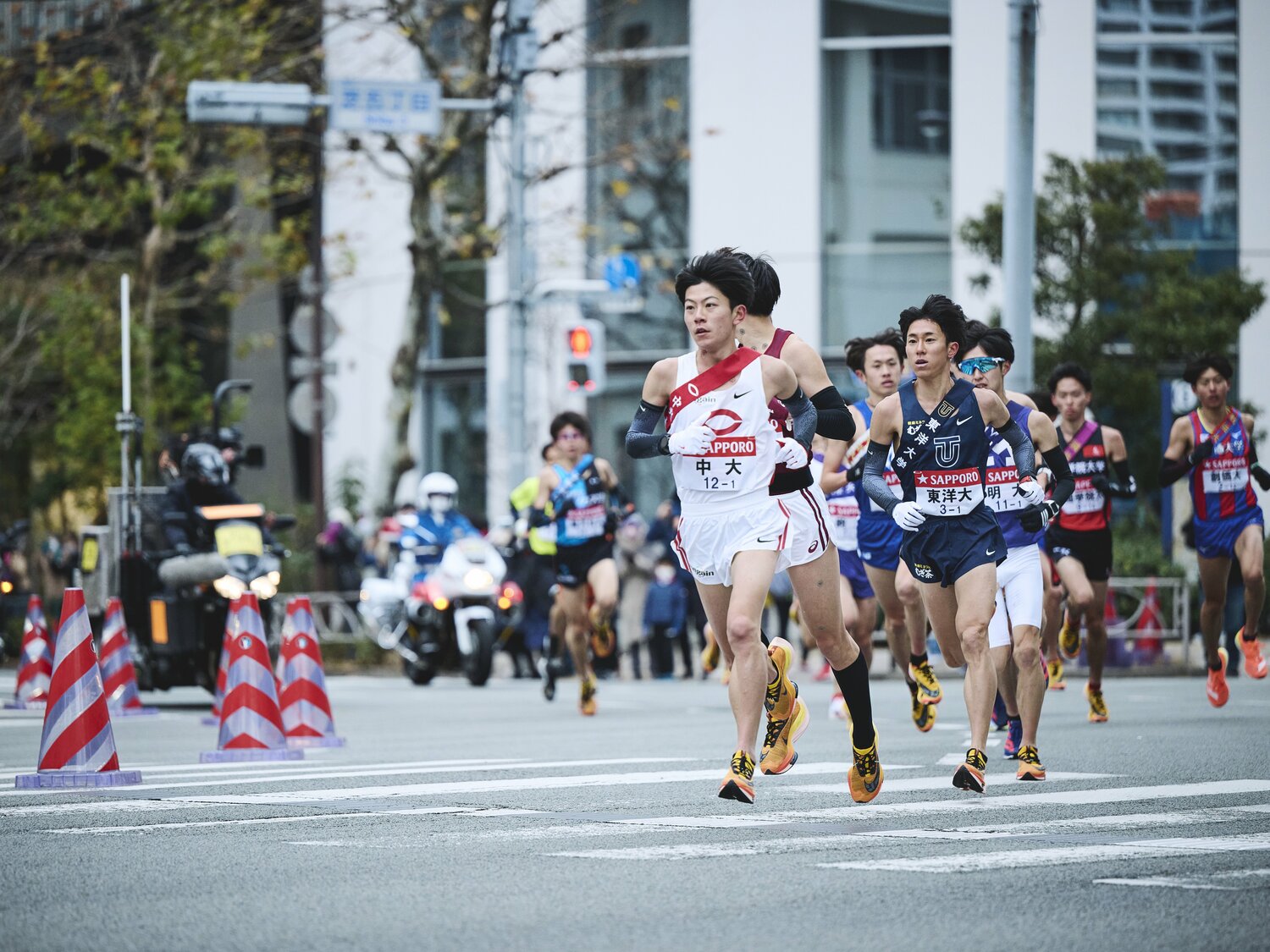 今回の箱根で1区の区間新記録を15年ぶりに破った吉居大和（2年）　©Yuki Suenaga