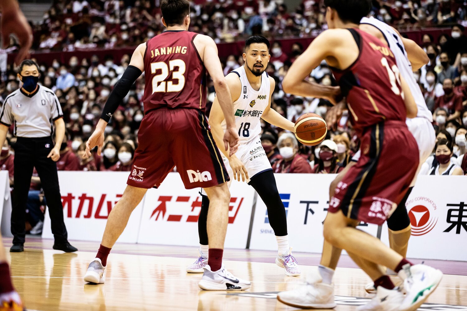 チャンピオンシップでも輝きを放ち、日本生命ファイナル賞も受賞した鵤 ©B.LEAGUE