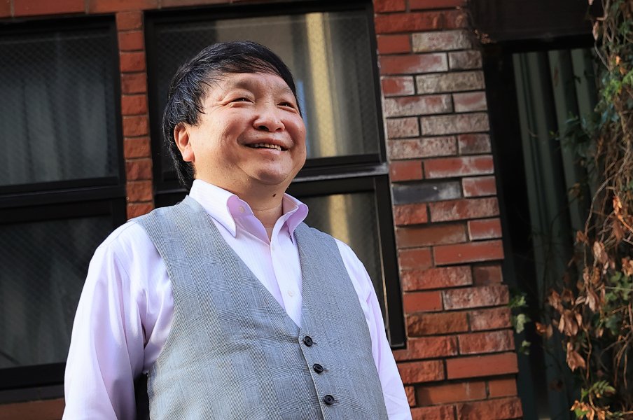 「尚弥は負けることをまったく恐れていない」と語る大橋秀行会長　©Shigeki Yamamoto