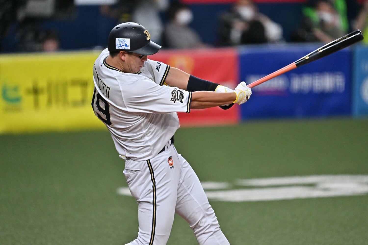 日本シリーズでも勝負強さを発揮した杉本　©︎Hideki Sugiyama