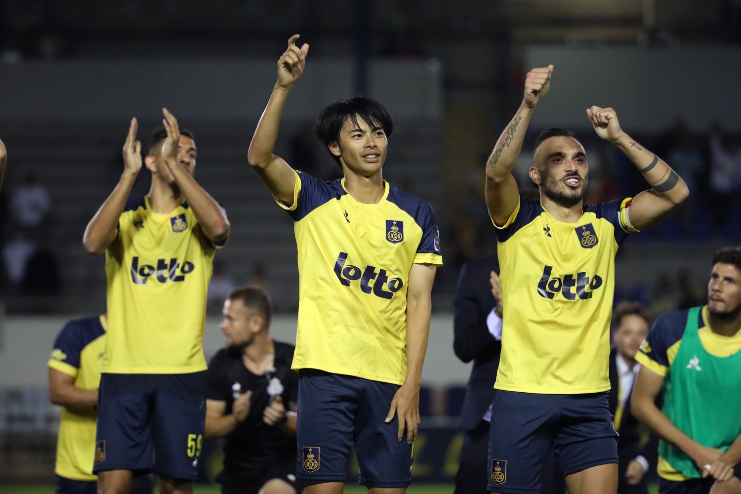 川崎から加入した三笘は今季、オーナーが所有するベルギーのクラブで研鑽を積む©Getty Images