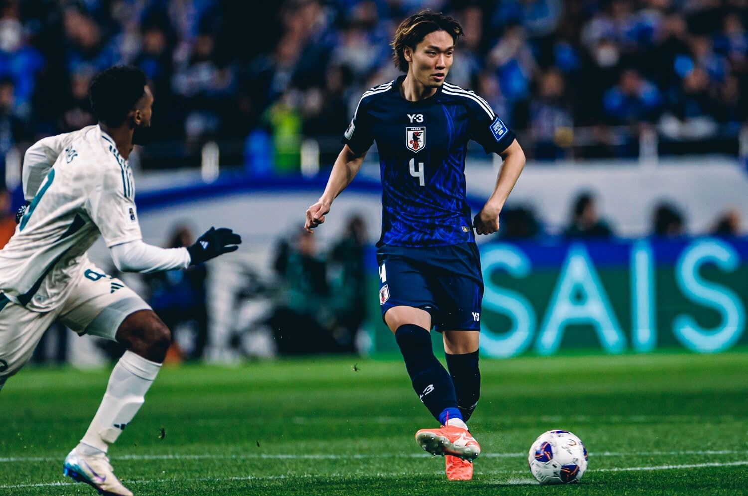 サウジアラビア戦での板倉　©Kiichi Matsumoto