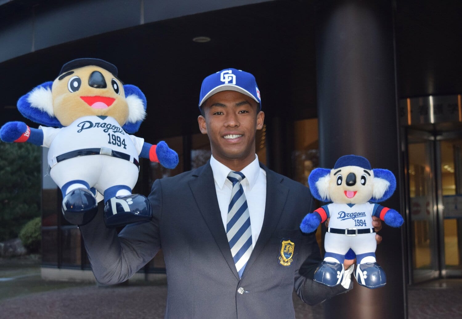 2021年のドラフトで中日から1位指名を受けた　©JIJI PRESS