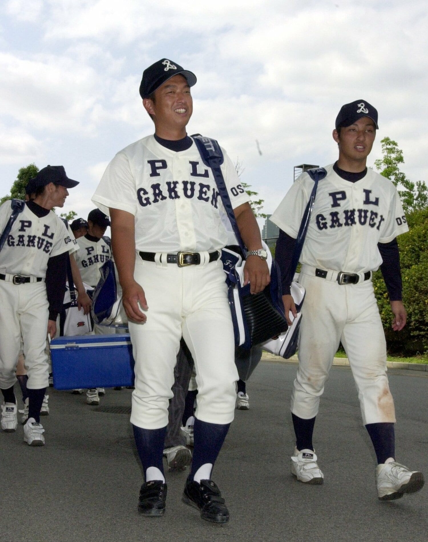 2003年、PL学園監督時の藤原氏　©Sankei Shimbun
