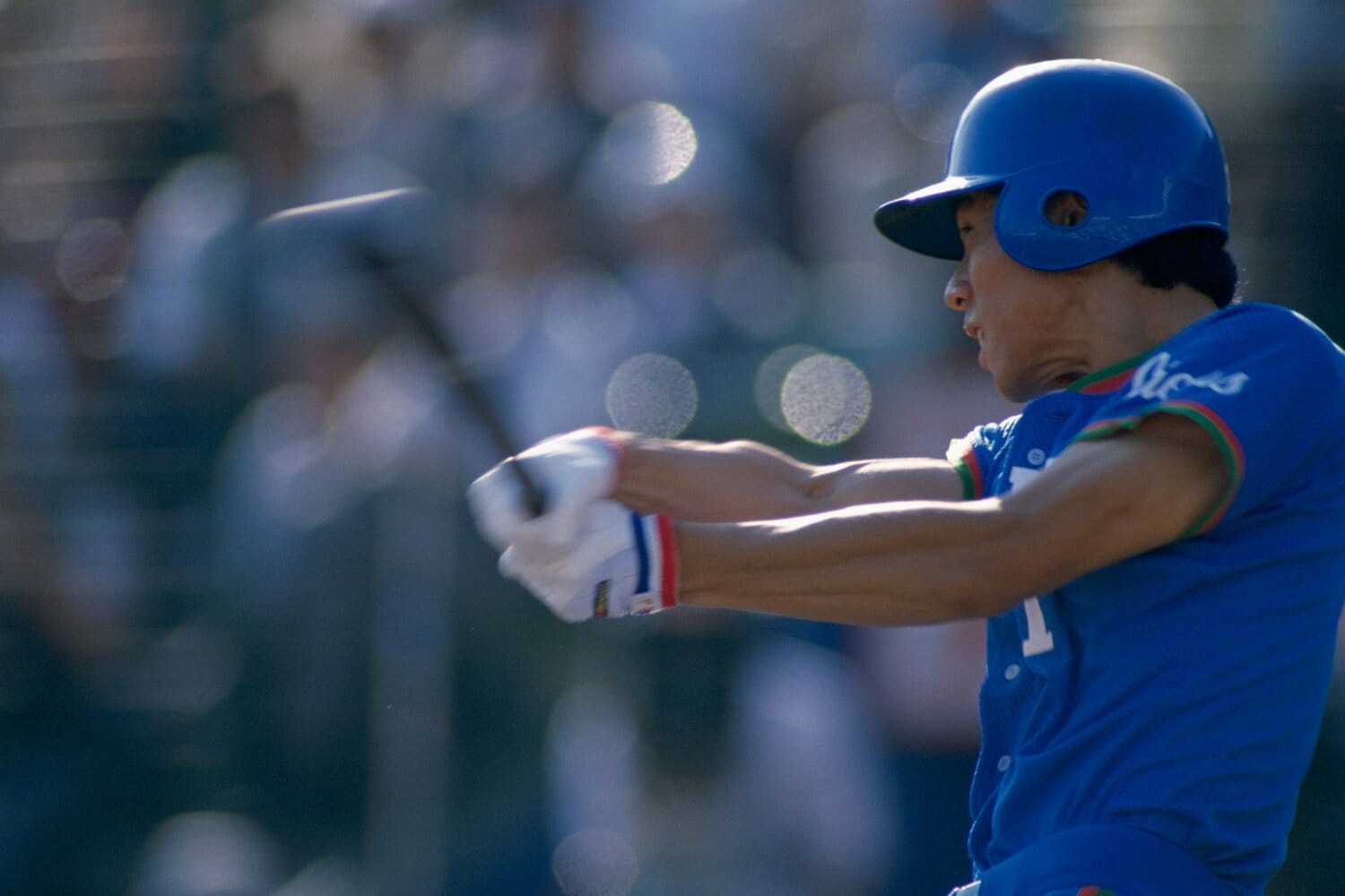 88年の秋山　©Sports Graphic Number