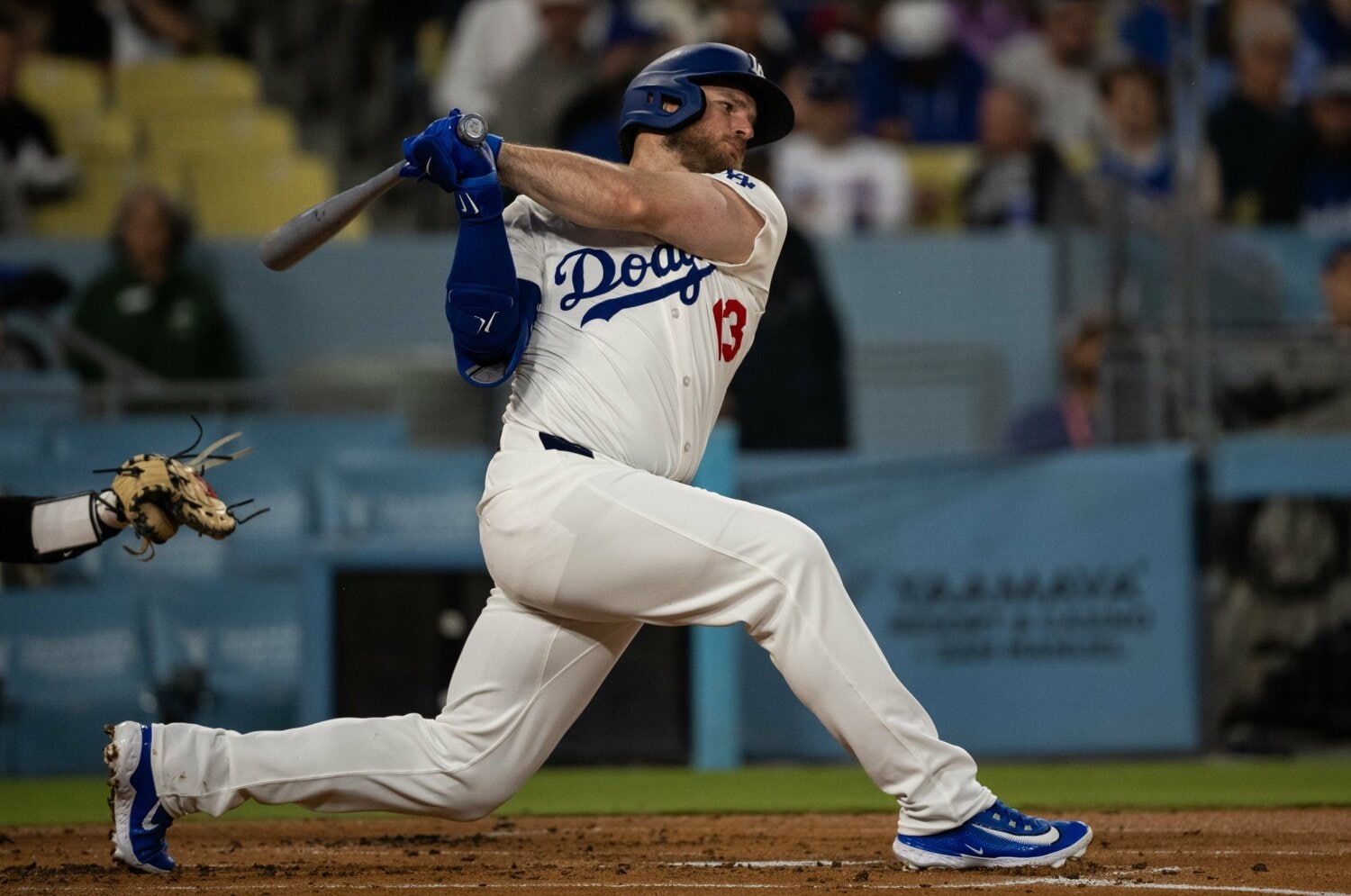 通算打率こそ低めなマンシーだが、長打力と選球眼が魅力　©Nanae Suzuki