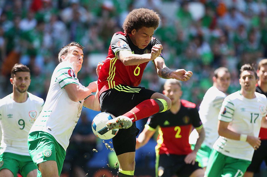 EURO優勝候補のはずだったベルギー。アイルランドに快勝も依然迷走中……。＜Number Web＞ photograph by Jean Catuffe/Getty Images