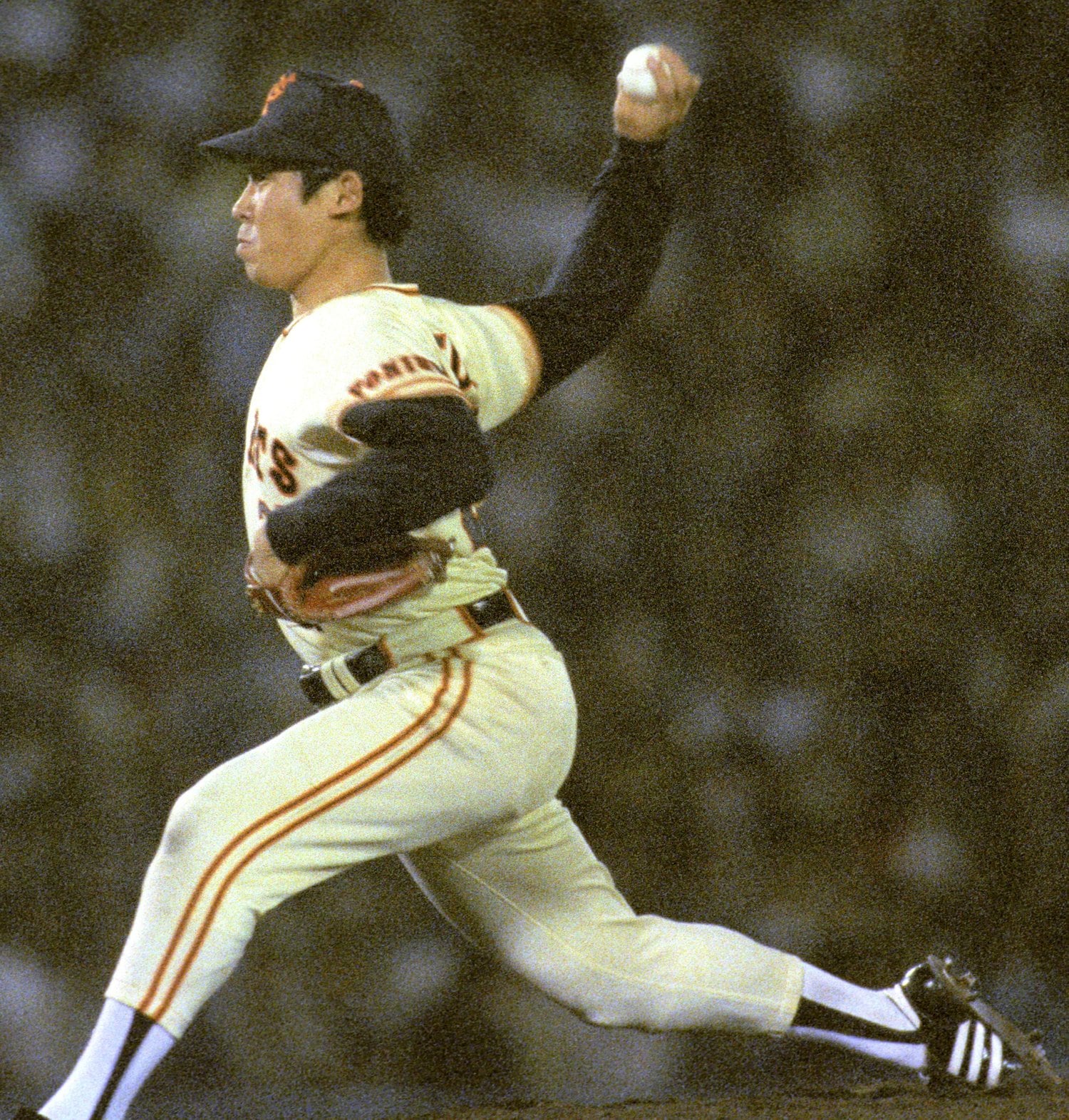 巨人時代の鹿取　(C)KYODO