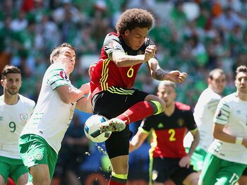 EURO優勝候補のはずだったベルギー。アイルランドに快勝も依然迷走中……。＜Number Web＞ photograph by Jean Catuffe/Getty Images